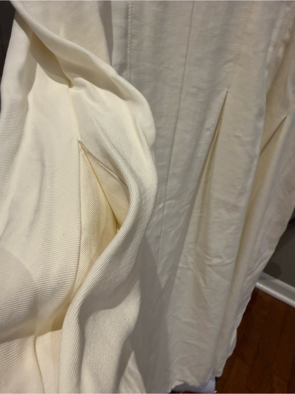 Nordstrom Cream Cap-Sleeve Midi Dress - Picture 5 of 7